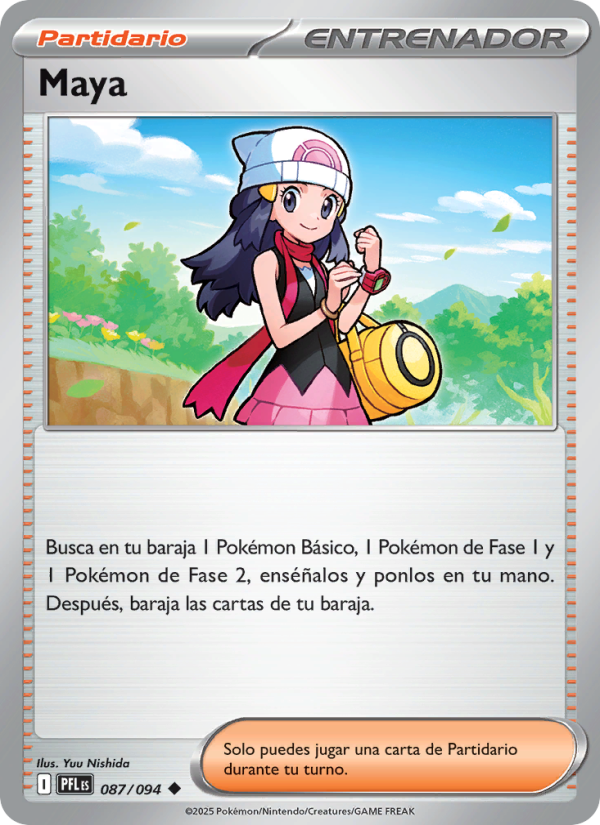 Maya 087 — Phantasmal Flames (Spanish Pokémon TCG card)