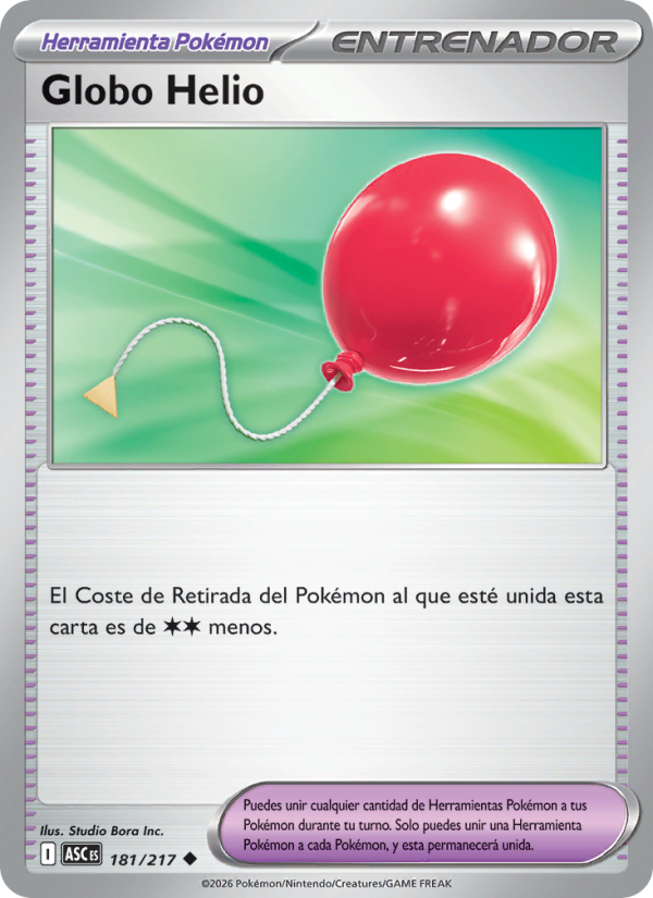 Globo Helio 181 — Erhabene Helden (Spanish Pokémon TCG card)
