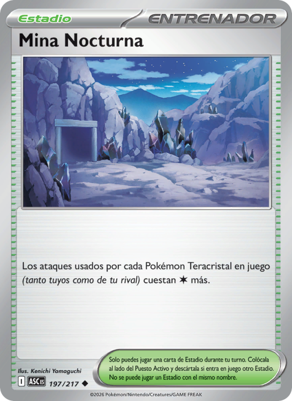 Mina Nocturna 197 — Erhabene Helden (Spanish Pokémon TCG card)