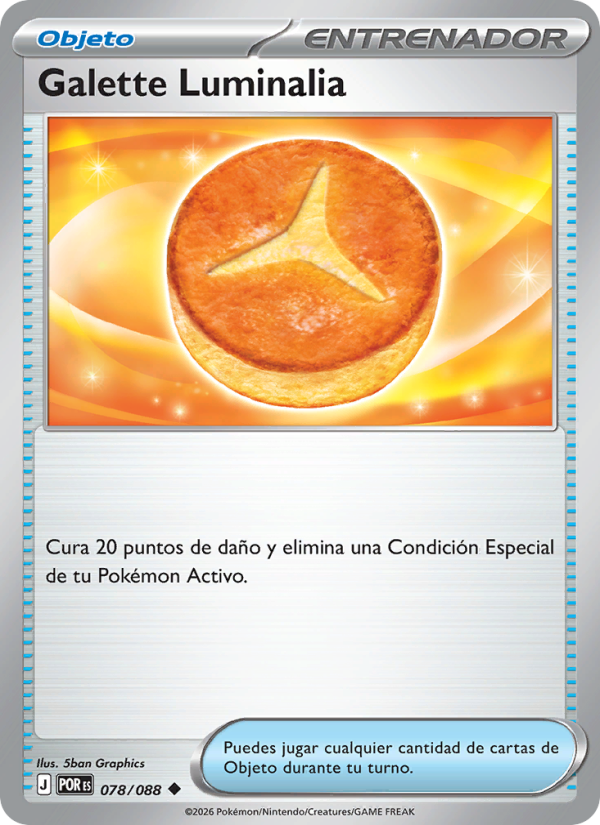 Galette Luminalia 078 — Optimale Ordnung (Spanish Pokémon TCG card)