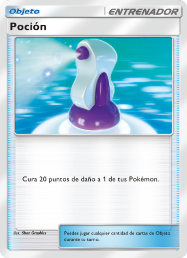 Poción 001 — Promos-A (Spanish Pokémon TCG card)