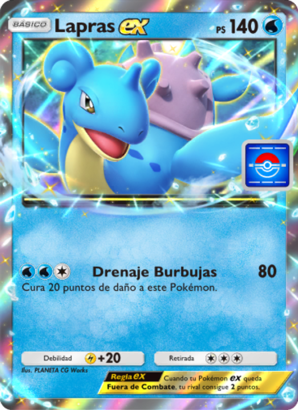 Lapras ex 014 — Promos-A (Spanish Pokémon TCG card)