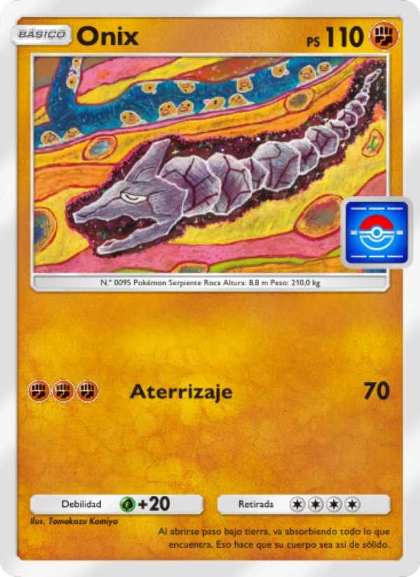 Onix 021 — Promos-A (Spanish Pokémon TCG card)