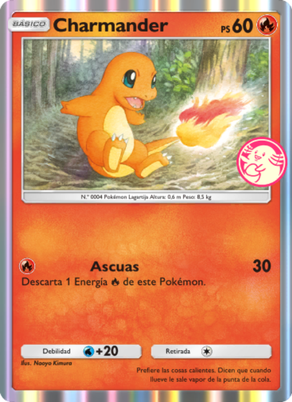 Charmander 032 — Promos-A (Spanish Pokémon TCG card)