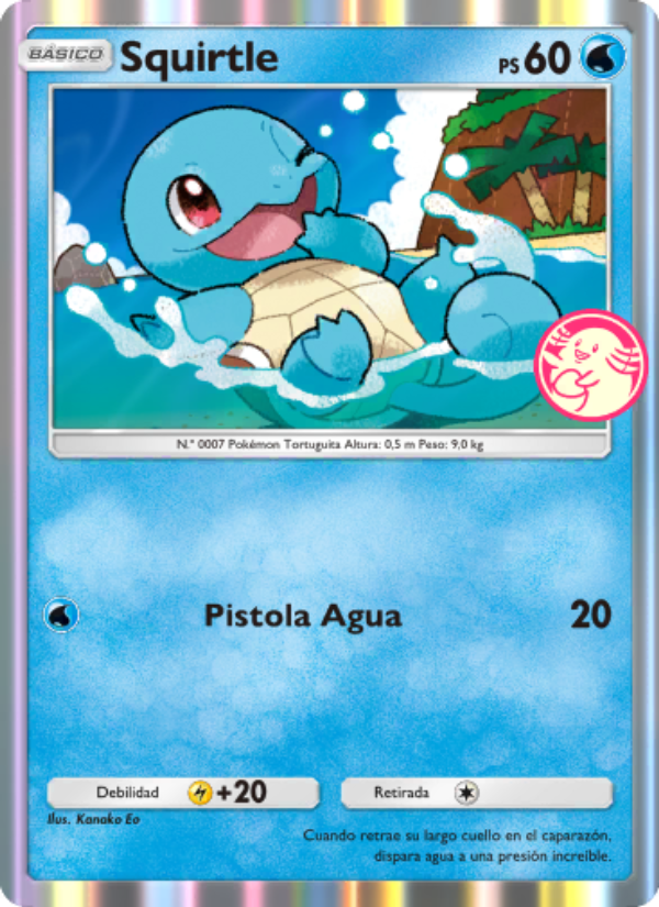 Squirtle 033 — Promos-A (Spanish Pokémon TCG card)