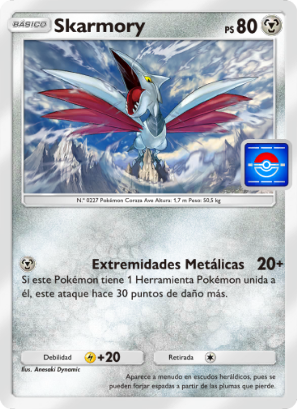 Skarmory 039 — Promos-A (Spanish Pokémon TCG card)