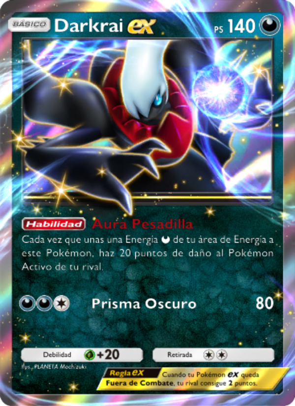 Darkrai ex 042 — Promos-A (Spanish Pokémon TCG card)