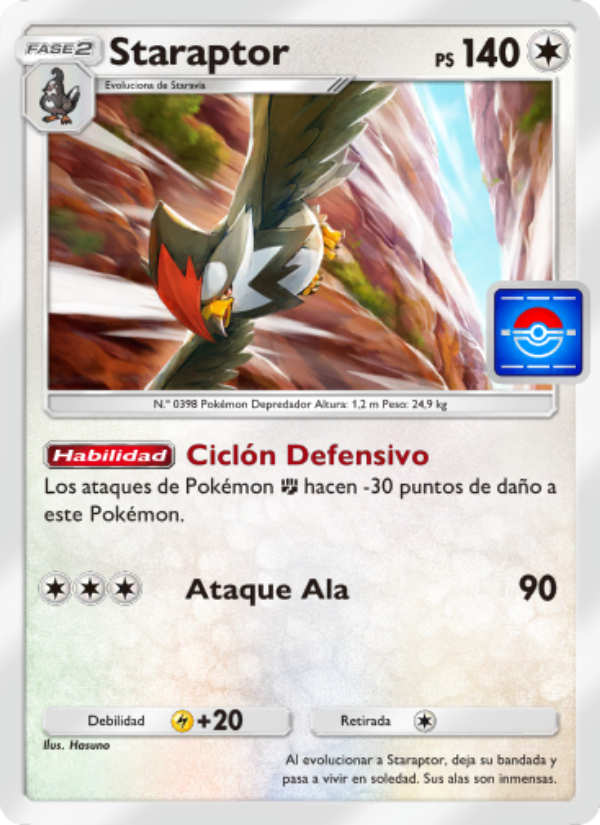 Staraptor 047 — Promos-A (Spanish Pokémon TCG card)
