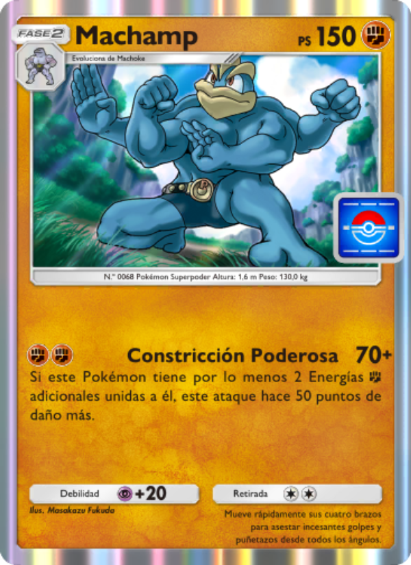 Machamp 055 — Promos-A (Spanish Pokémon TCG card)