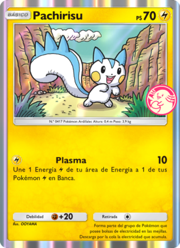 Pachirisu 058 — Promos-A (Spanish Pokémon TCG card)