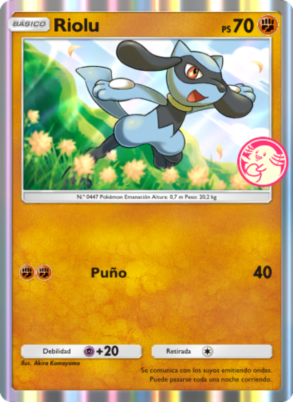 Riolu 059 — Promos-A (Spanish Pokémon TCG card)