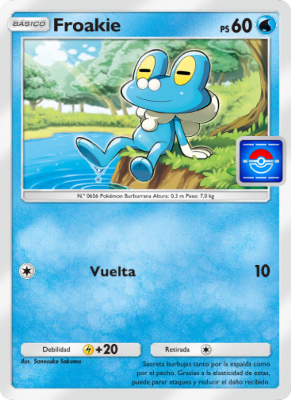 Froakie 061 — Promos-A (Spanish Pokémon TCG card)