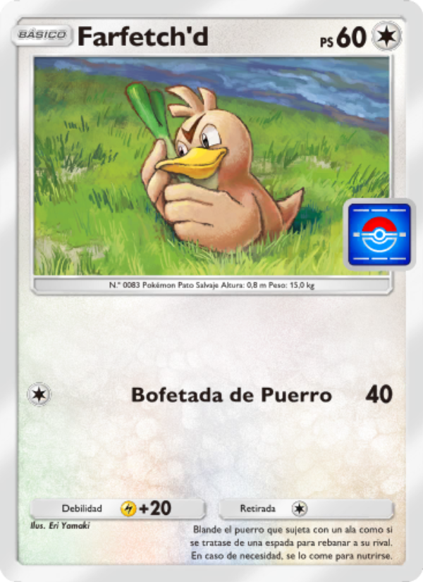 Farfetch'd 062 — Promos-A (Spanish Pokémon TCG card)