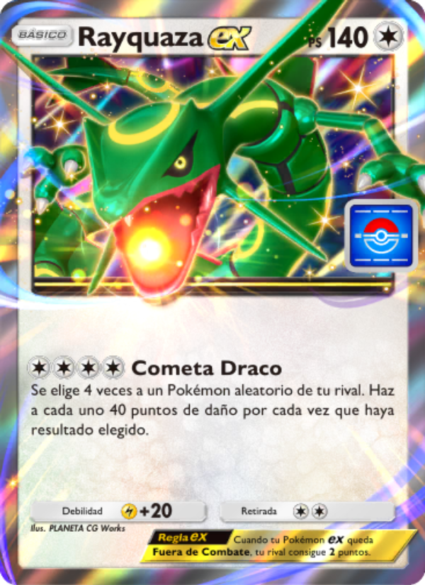 Rayquaza ex 064 — Promos-A (Spanish Pokémon TCG card)