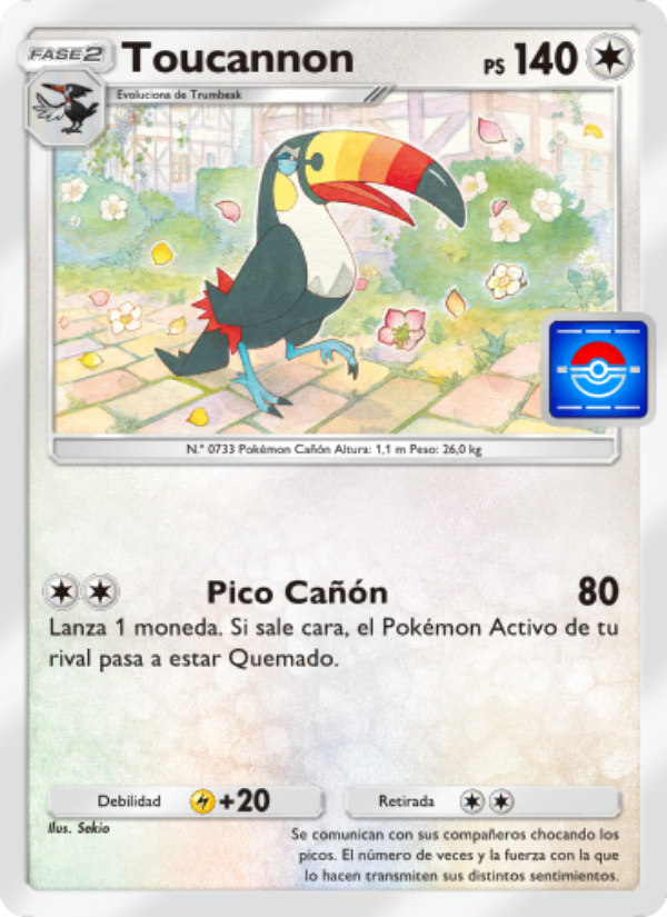 Toucannon 073 — Promos-A (Spanish Pokémon TCG card)
