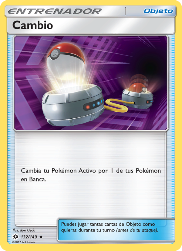 Cambio 132 — Sun & Moon (Spanish Pokémon TCG card)
