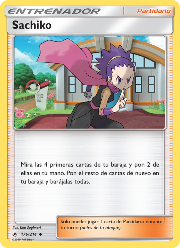 Sachiko 176 — Unbroken Bonds (Spanish Pokémon TCG card)