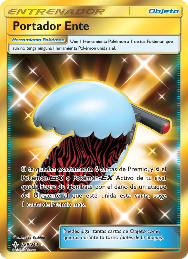 Portador Ente 229 — Unbroken Bonds (Spanish Pokémon TCG card)