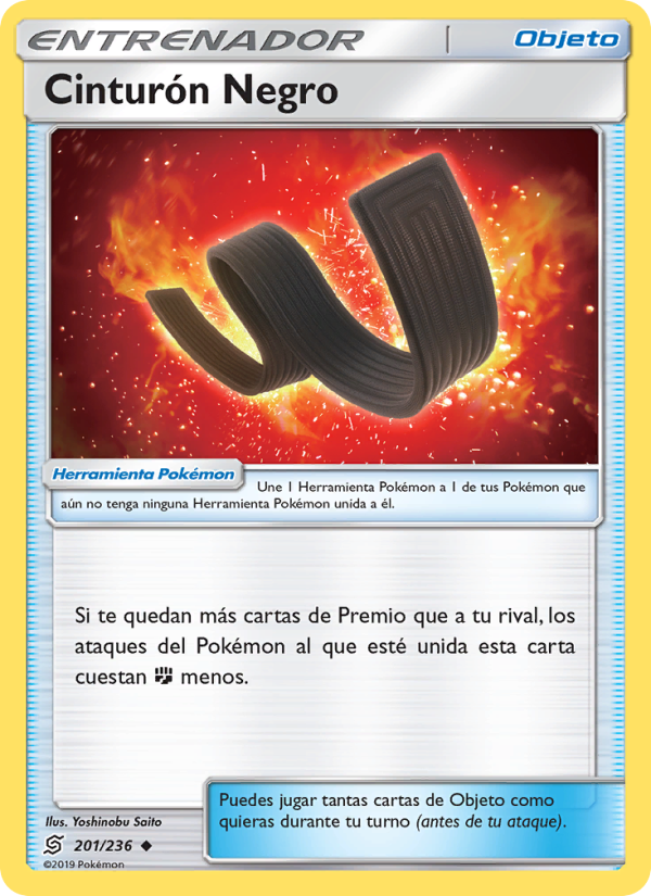 Cinturón Negro 201 — Unified Minds (Spanish Pokémon TCG card)