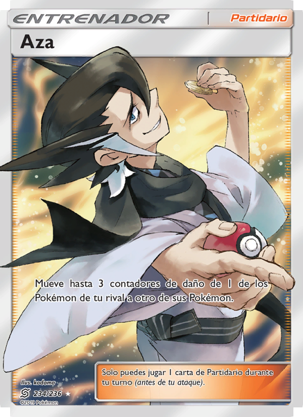 Aza 234 — Unified Minds (Spanish Pokémon TCG card)