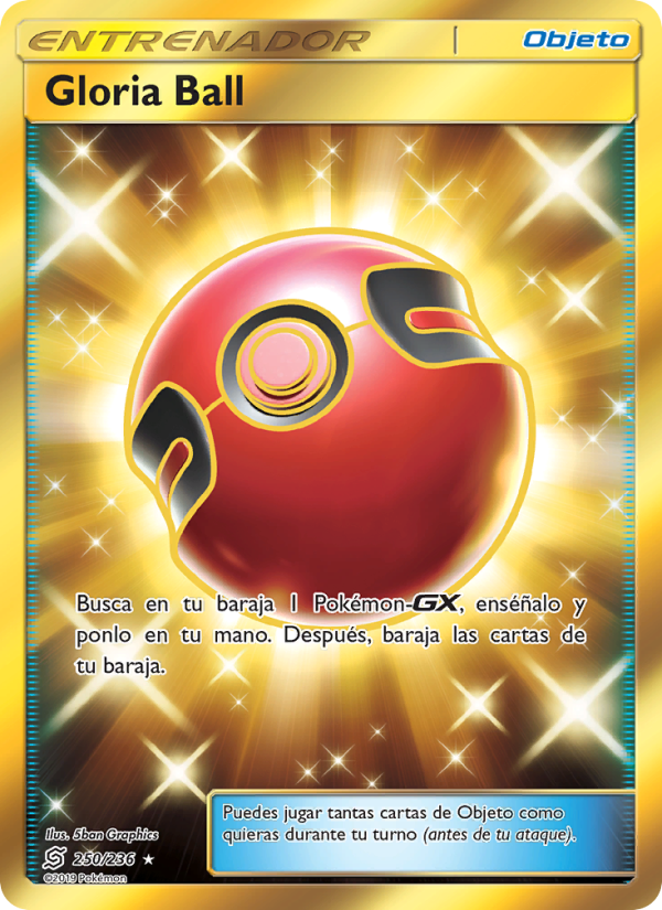 Gloria Ball 250 — Unified Minds (Spanish Pokémon TCG card)