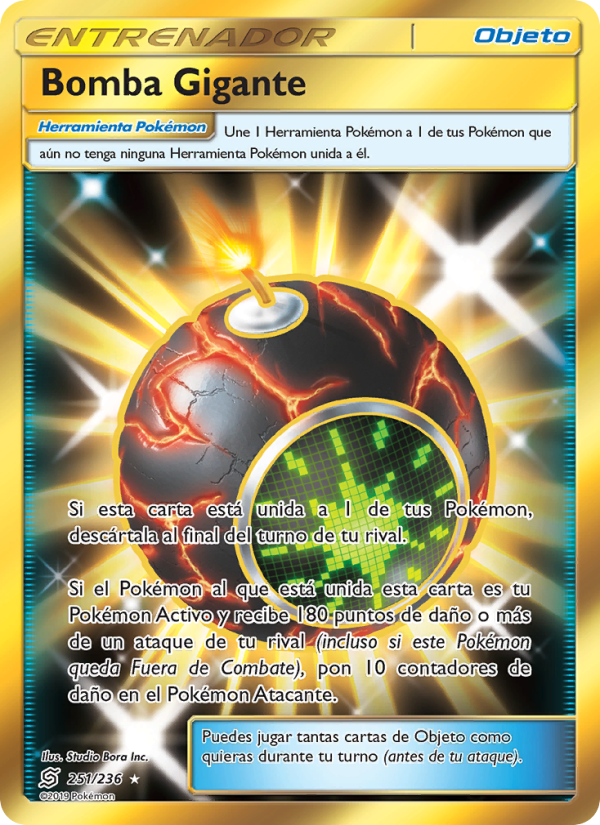 Bomba Gigante 251 — Unified Minds (Spanish Pokémon TCG card)