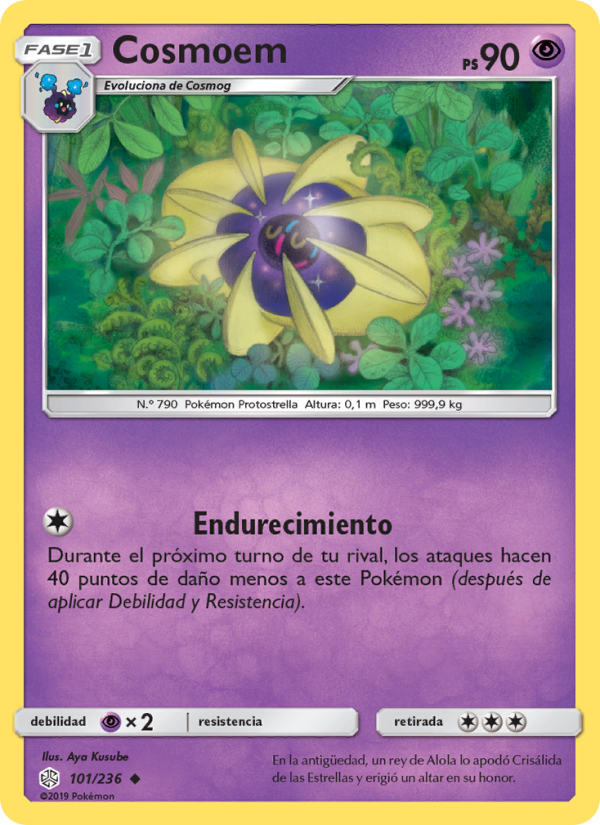 Cosmoem 101 — Cosmic Eclipse (Spanish Pokémon TCG card)