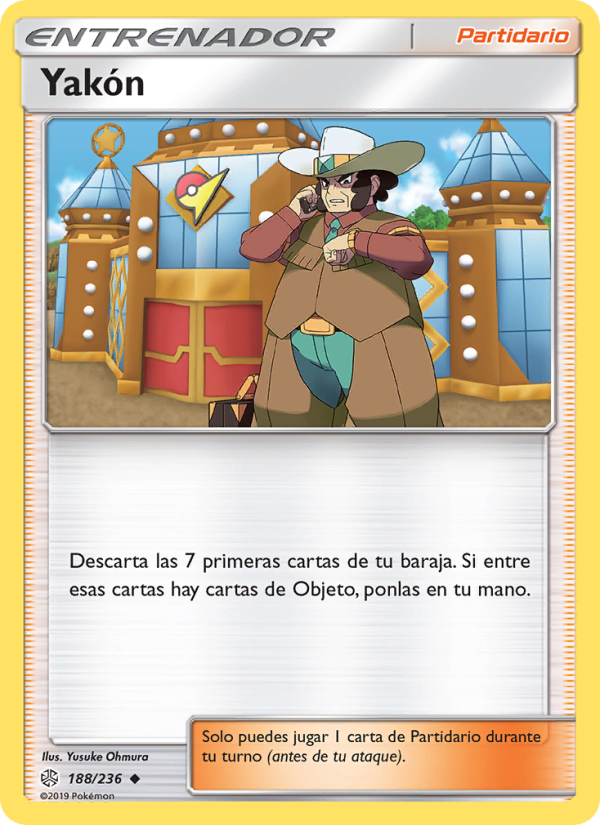 Yacón 188 — Cosmic Eclipse (Spanish Pokémon TCG card)