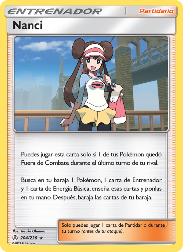 Nanci 204 — Cosmic Eclipse (Spanish Pokémon TCG card)