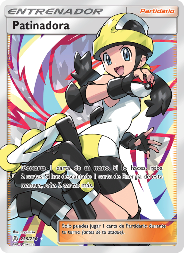 Patinadora 235 — Cosmic Eclipse (Spanish Pokémon TCG card)