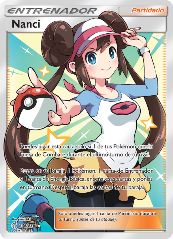 Nanci 236 — Cosmic Eclipse (Spanish Pokémon TCG card)