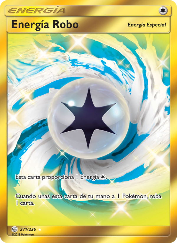 Energía Robo 271 — Cosmic Eclipse (Spanish Pokémon TCG card)