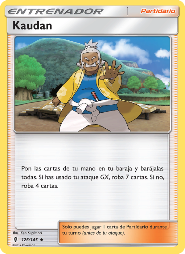 Kaudan 126 — Guardians Rising (Spanish Pokémon TCG card)