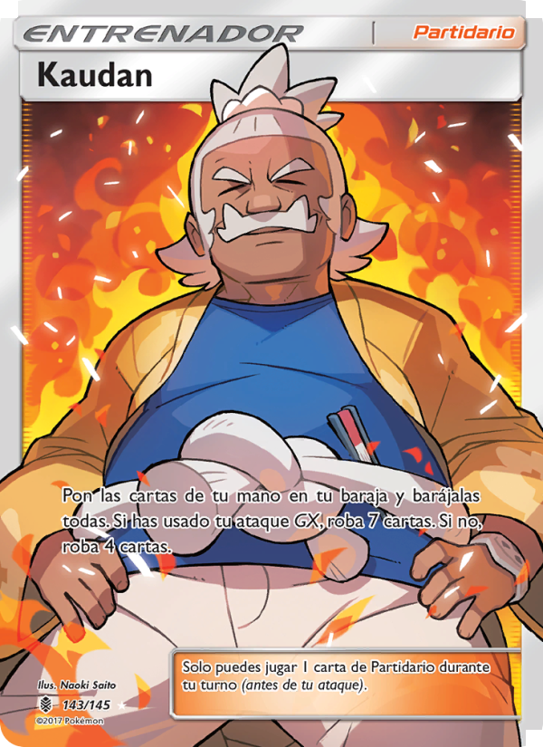 Kaudan 143 — Guardians Rising (Spanish Pokémon TCG card)