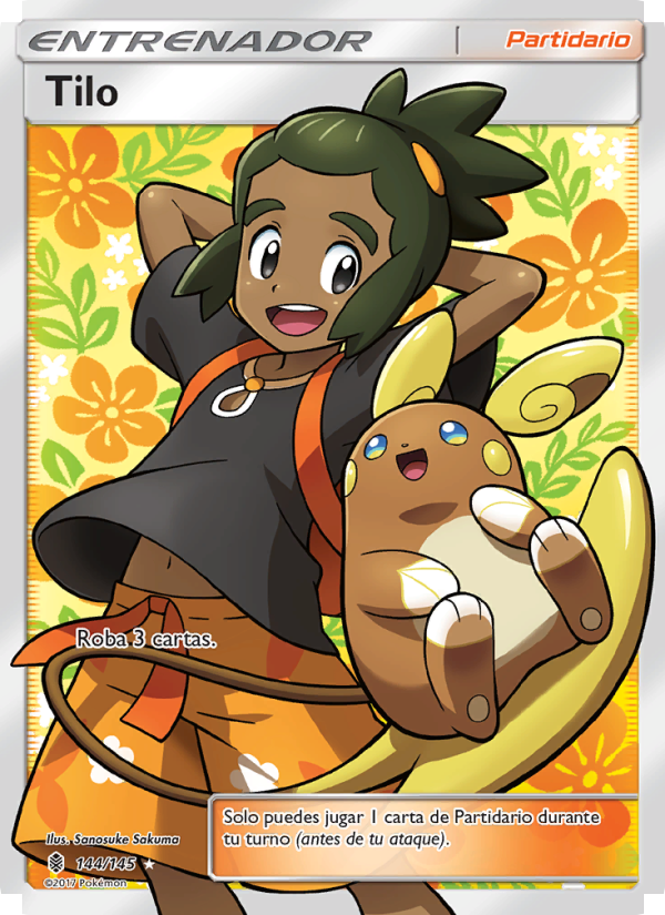Tilo 144 — Guardians Rising (Spanish Pokémon TCG card)
