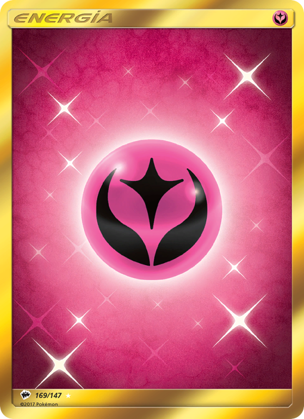 Energía Hada 169 — Burning Shadows (Spanish Pokémon TCG card)