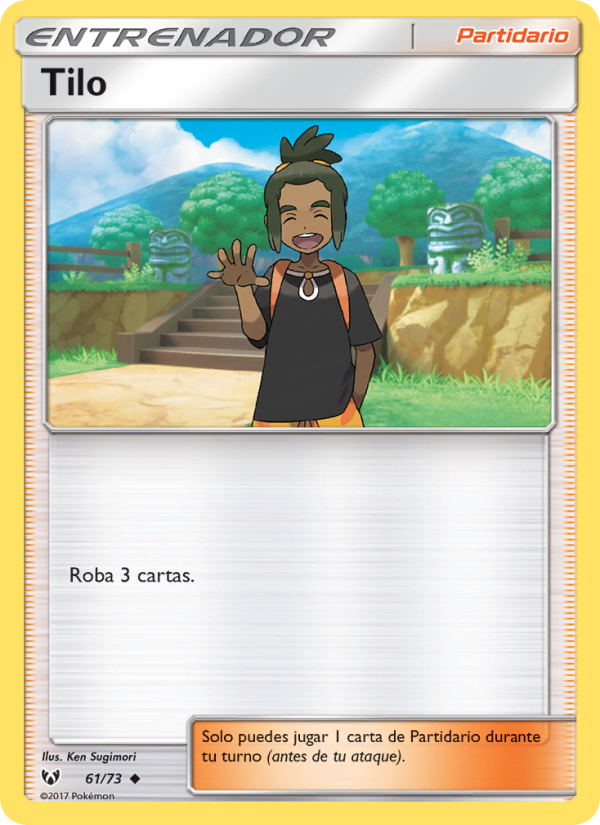 Tilo 61 — Schimmernde Legenden (Spanish Pokémon TCG card)