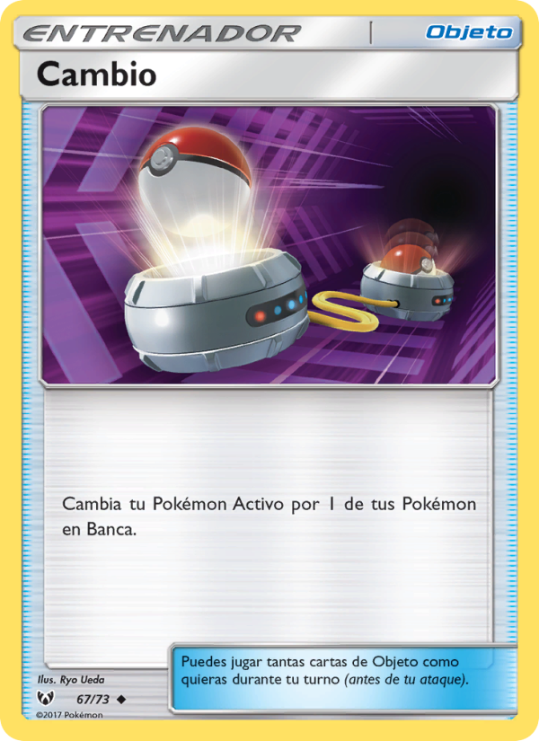 Cambio 67 — Schimmernde Legenden (Spanish Pokémon TCG card)