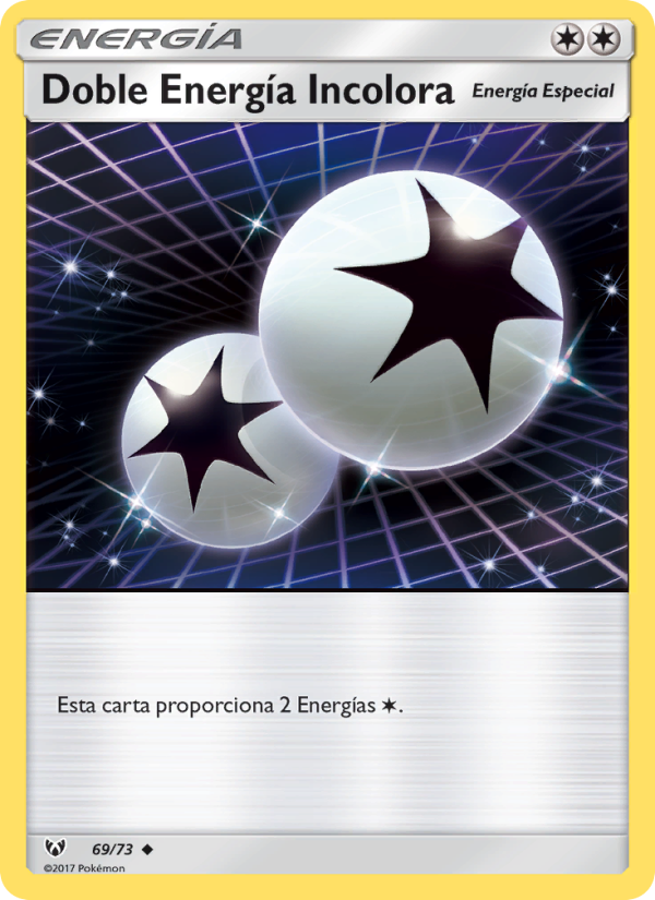 Doble Energía Incolora 69 — Schimmernde Legenden (Spanish Pokémon TCG card)