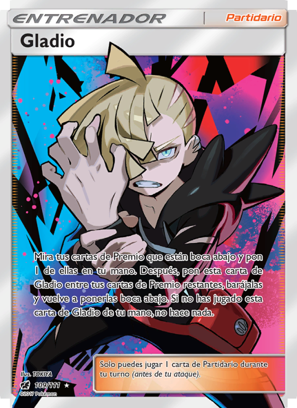 Gladio 109 — Crimson Invasion (Spanish Pokémon TCG card)