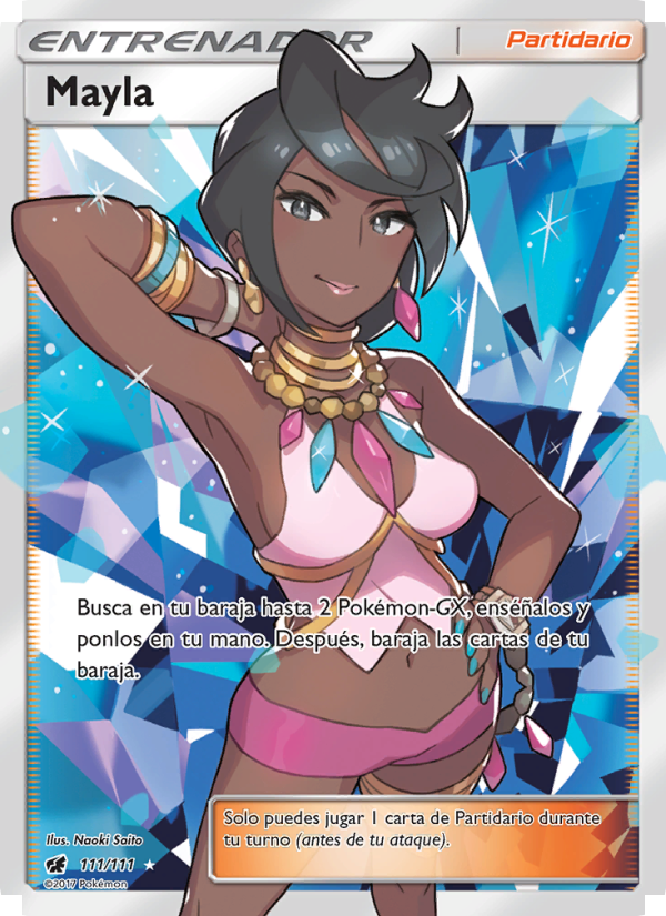 Mayla 111 — Crimson Invasion (Spanish Pokémon TCG card)