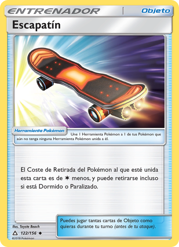 Escapatín 122 — Ultra Prism (Spanish Pokémon TCG card)