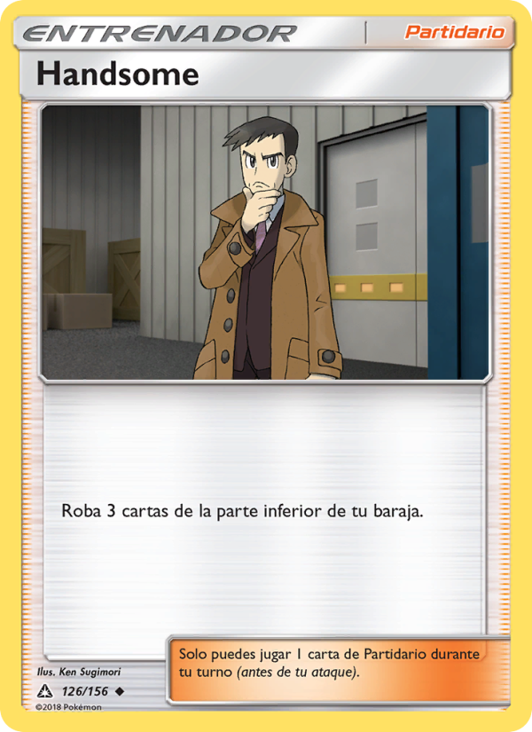 Handsome 126 — Ultra Prism (Spanish Pokémon TCG card)