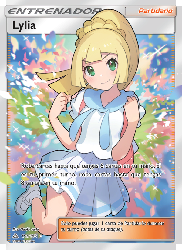 Lylia 151 — Ultra Prism (Spanish Pokémon TCG card)