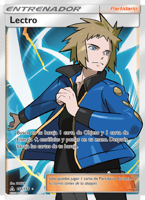 Lectro 156 — Ultra Prism (Spanish Pokémon TCG card)