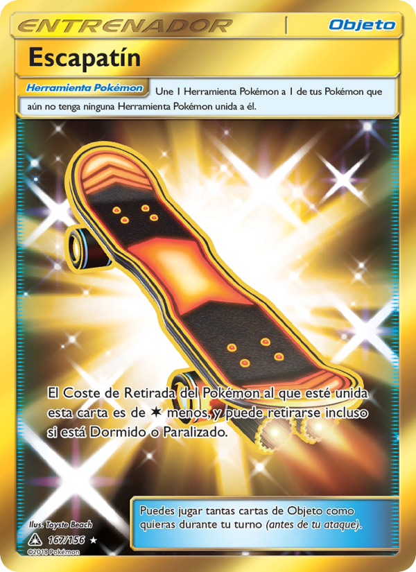 Escapatín 167 — Ultra Prism (Spanish Pokémon TCG card)
