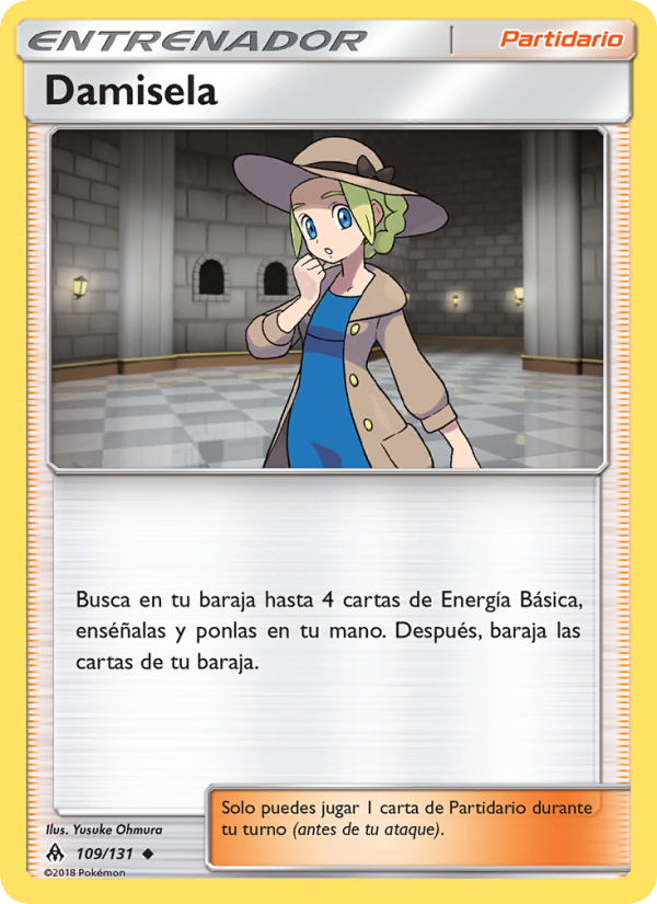 Damisela 109 — Grauen Der Lichtfinsternis (Spanish Pokémon TCG card)