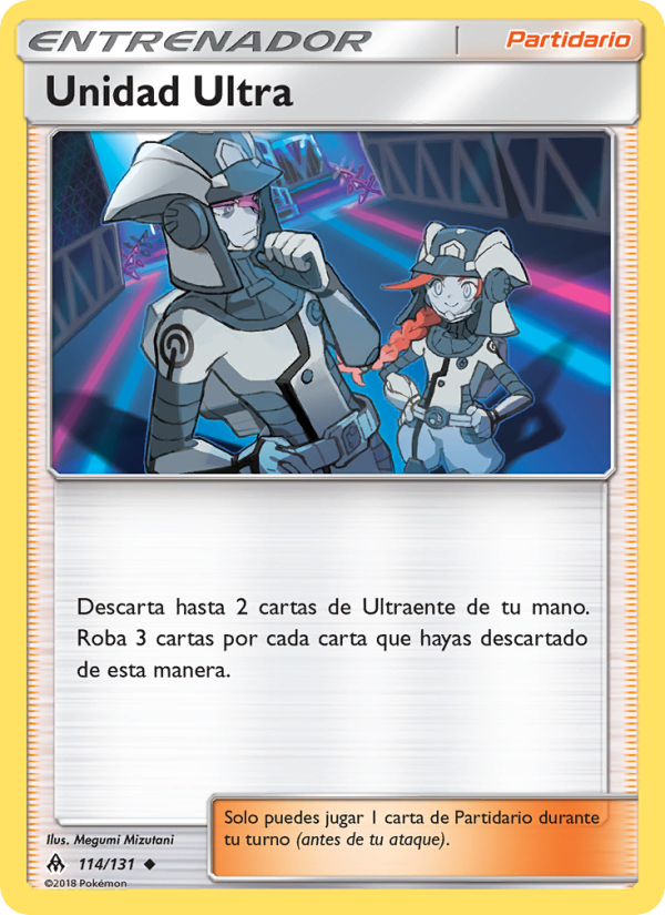 Unidad Ultra 114 — Grauen Der Lichtfinsternis (Spanish Pokémon TCG card)