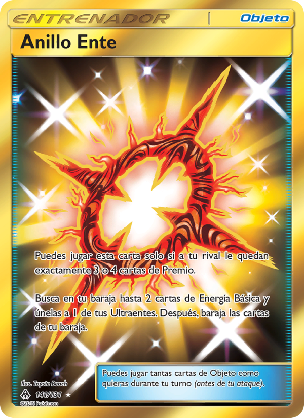 Anillo Ente 141 — Grauen Der Lichtfinsternis (Spanish Pokémon TCG card)