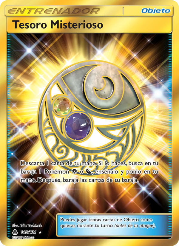 Tesoro Misterioso 145 — Grauen Der Lichtfinsternis (Spanish Pokémon TCG card)